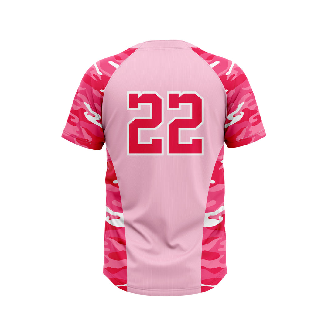 2-Button Henley Baseball Jersey