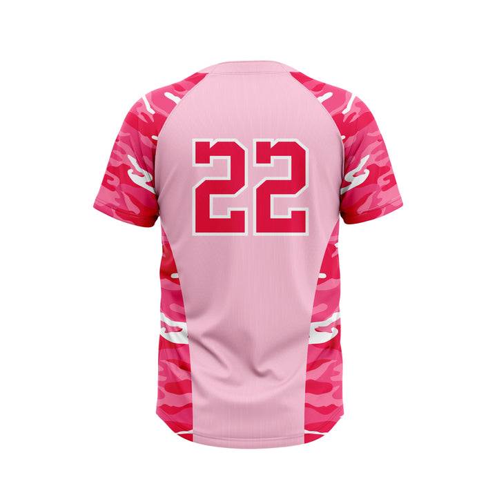 2-Button Henley Baseball Jersey