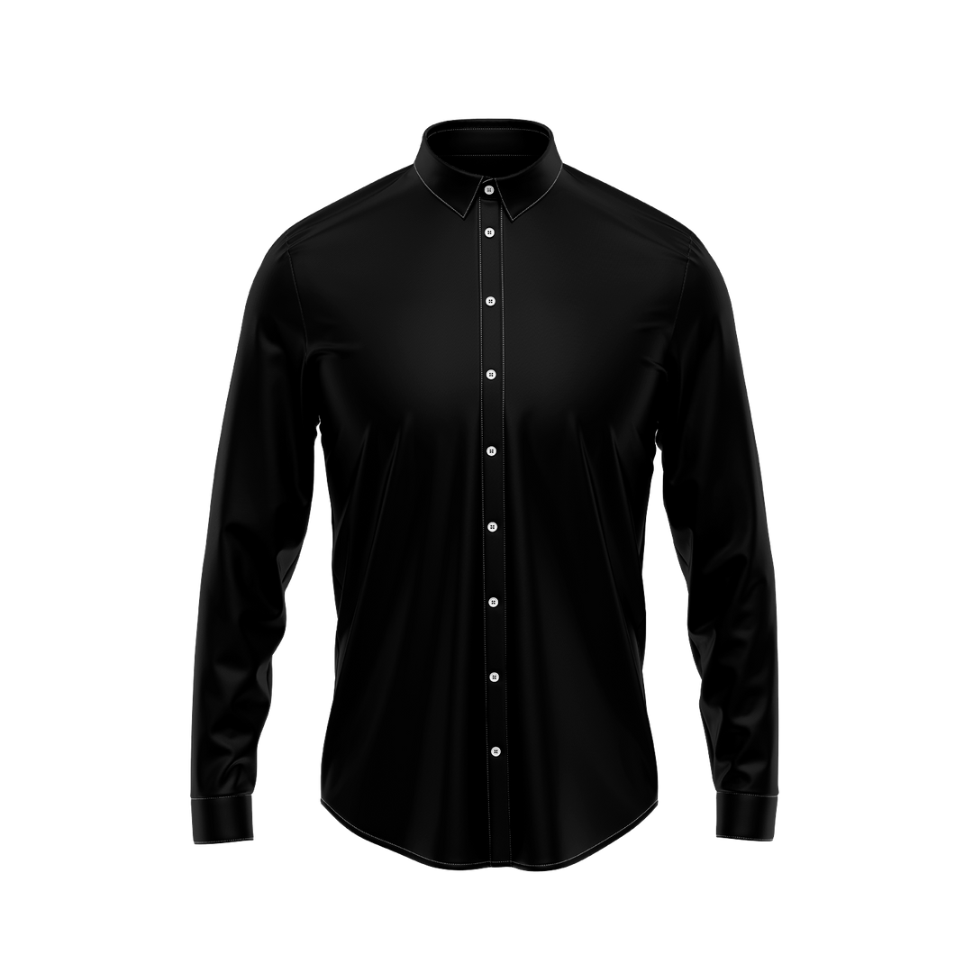 Men's Long Sleeve Button-Up Shirt