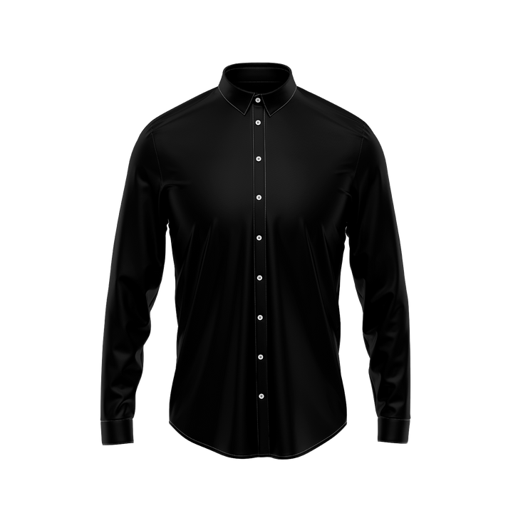 Men's Long Sleeve Button-Up Shirt