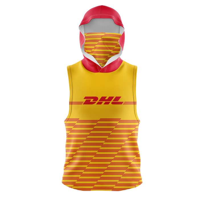 Men's Sleeveless Gaiter Hoodie