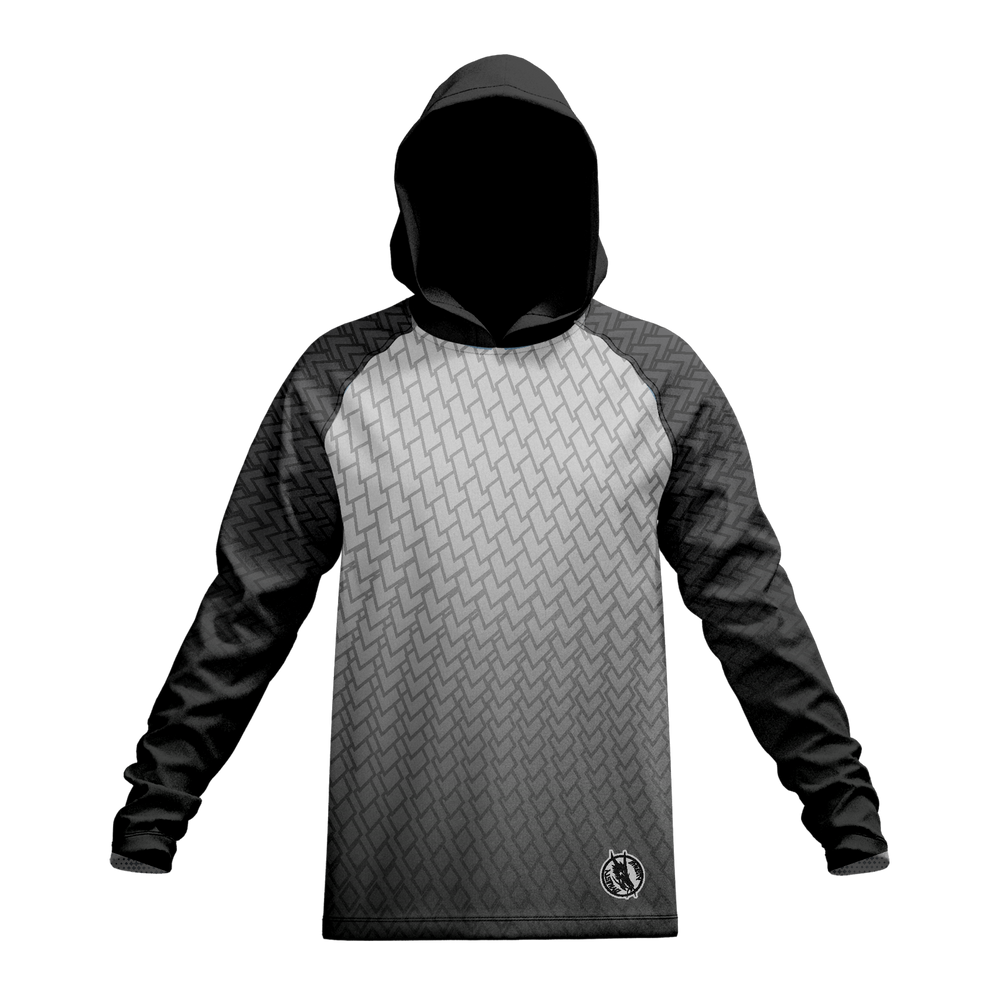 Custom Unisex Long Sleeve Pullover Hoodie - Fishing Shirt by UBX Inc.