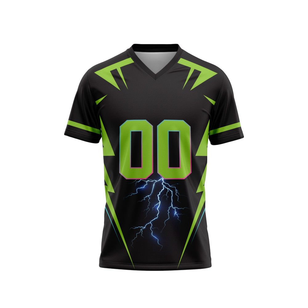 Custom Sublimated Flag Football Jersey - V-Neck by UBX Inc.