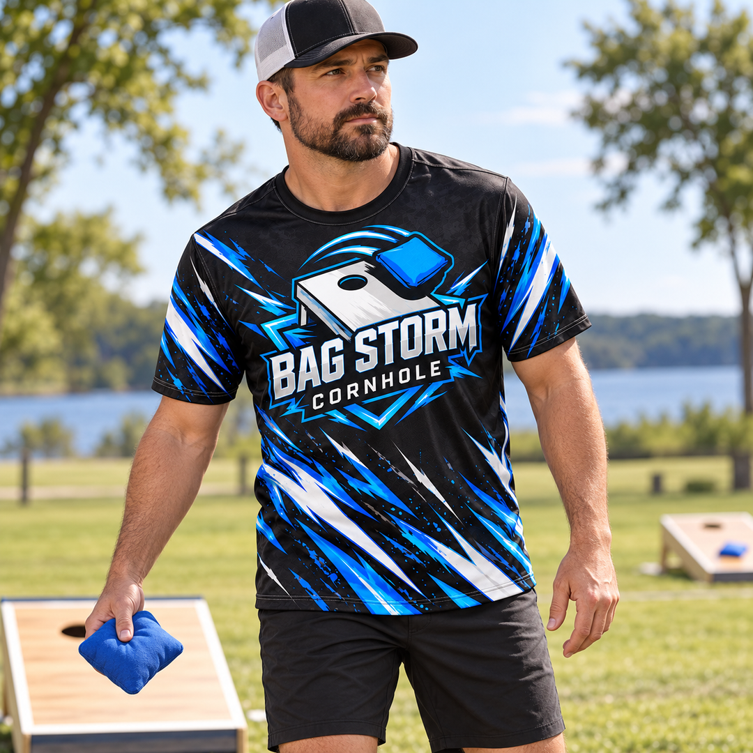 Cornhole Jersey Tee - lifestyle