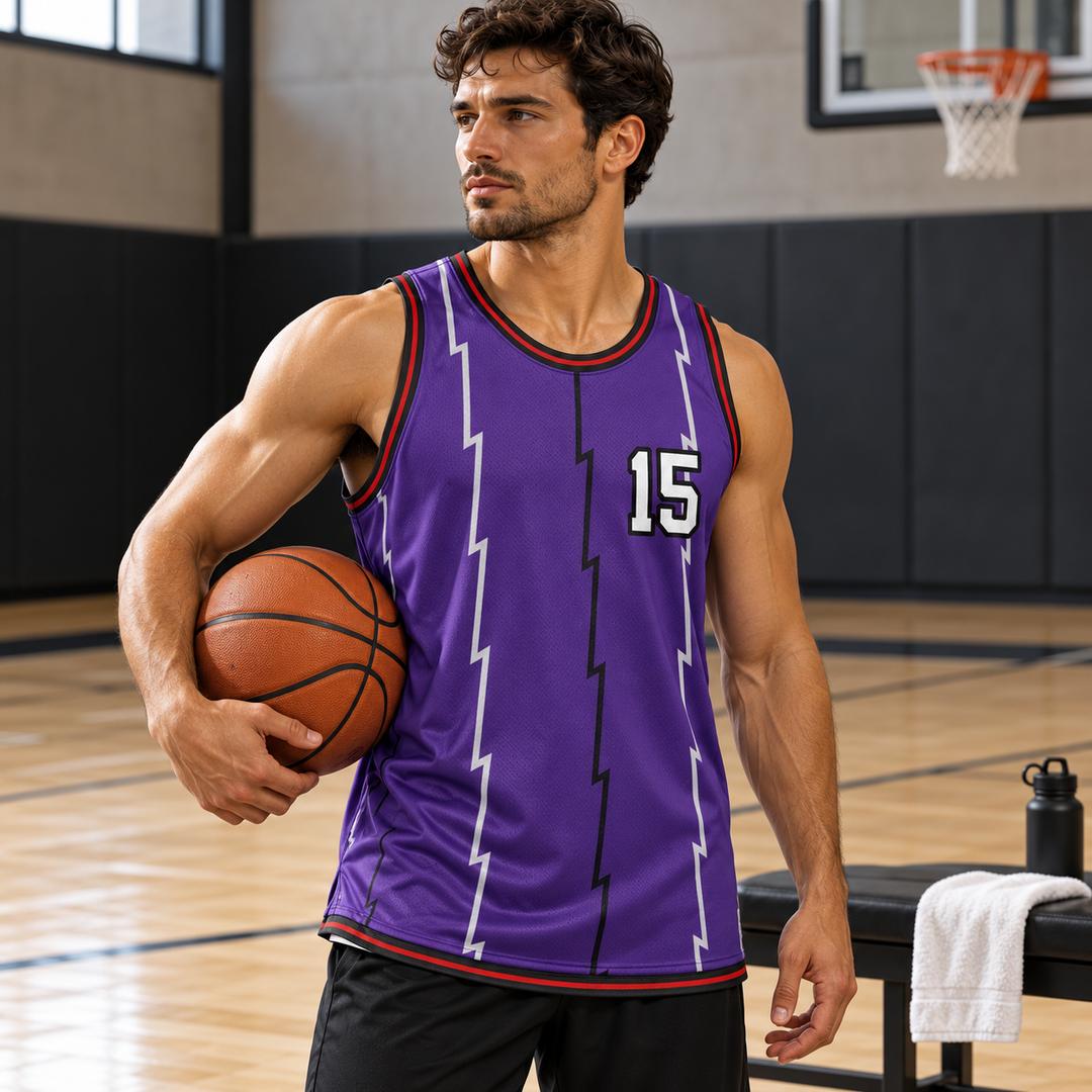 Reversible Basketball Sleeveless Jersey - lifestyle