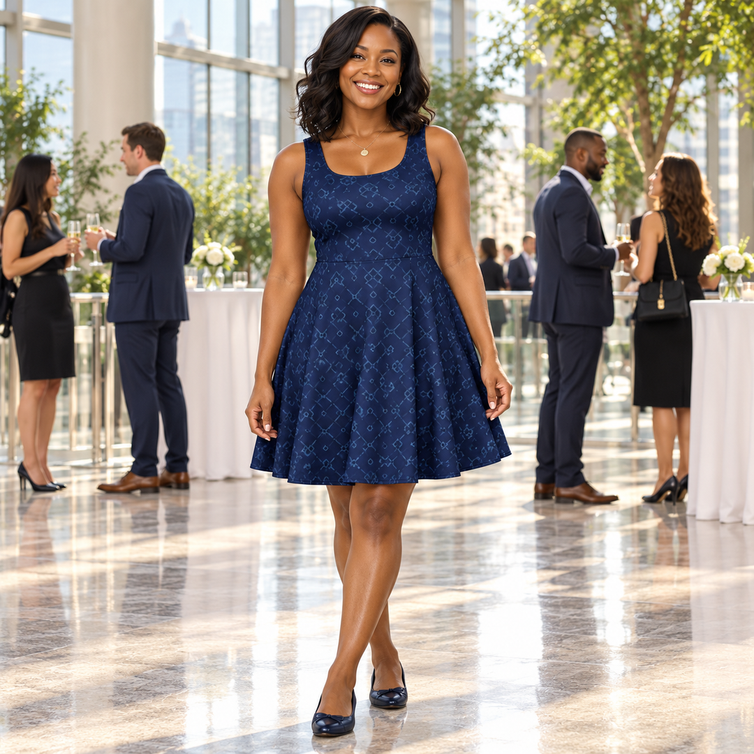 Women's Skater Dress - lifestyle