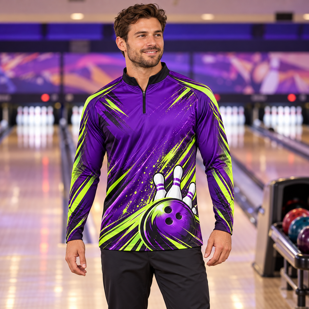 Bowling Quarter-Zip - lifestyle