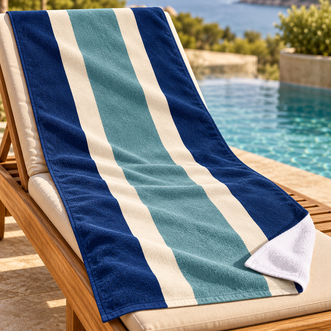 Full Color 15oz 30" x 60" Beach Towel - lifestyle
