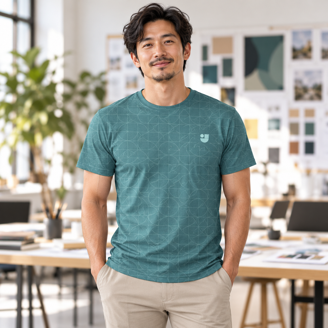 Essential Short Sleeve CrewNeck Jersey/Tee - lifestyle