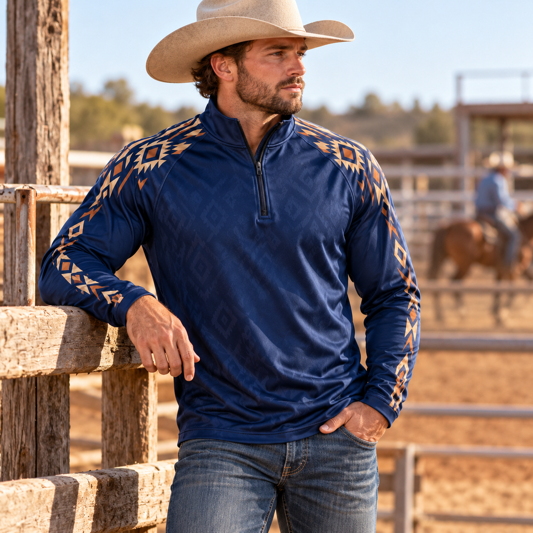 Rodeo Quarter-Zip - lifestyle