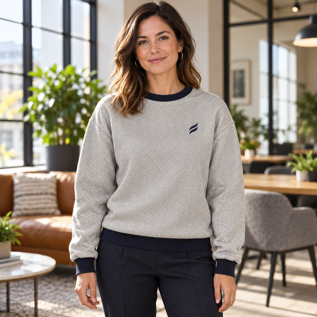 Unisex 12oz Fleece Sweater - lifestyle