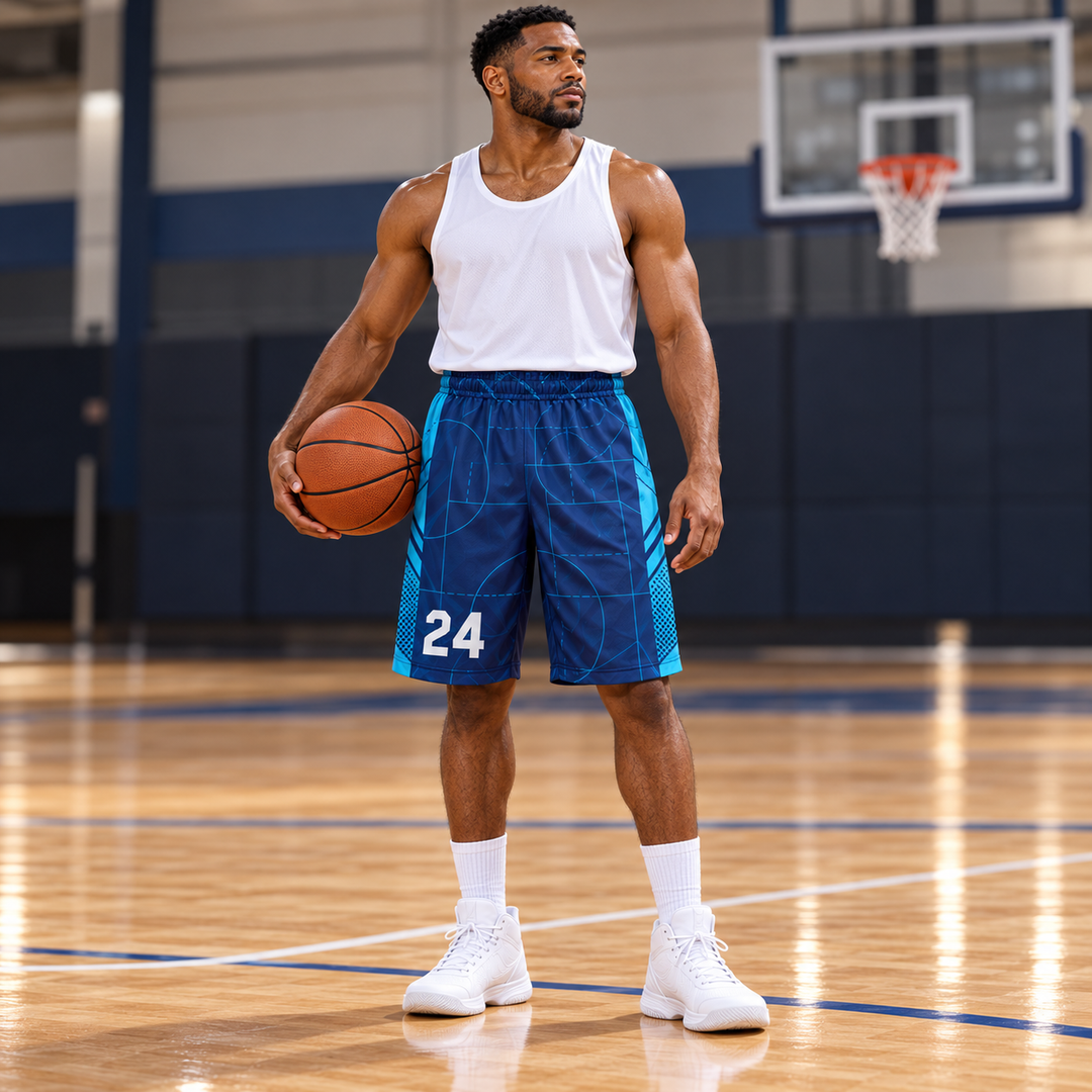 Basketball Game Shorts - lifestyle