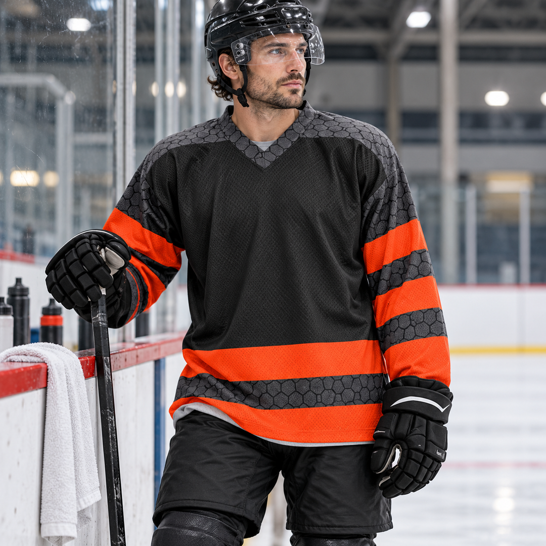 Reversible Hockey V-Neck Jersey - lifestyle