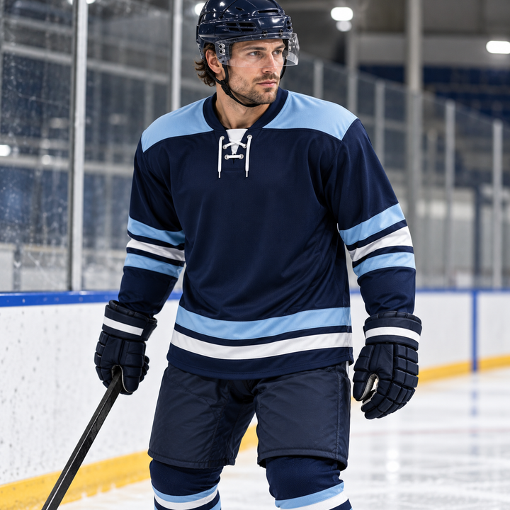 Hockey Lace Neck Jersey - lifestyle