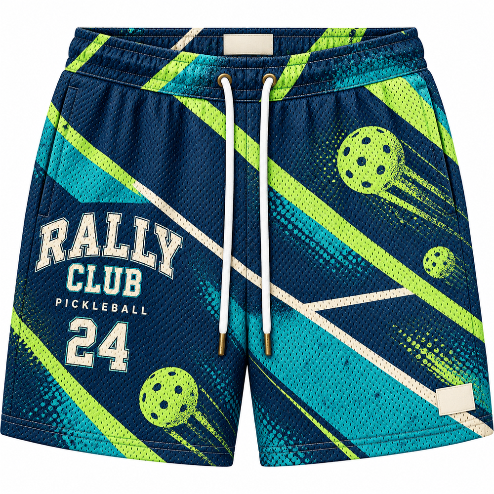 Pickleball mesh shorts front