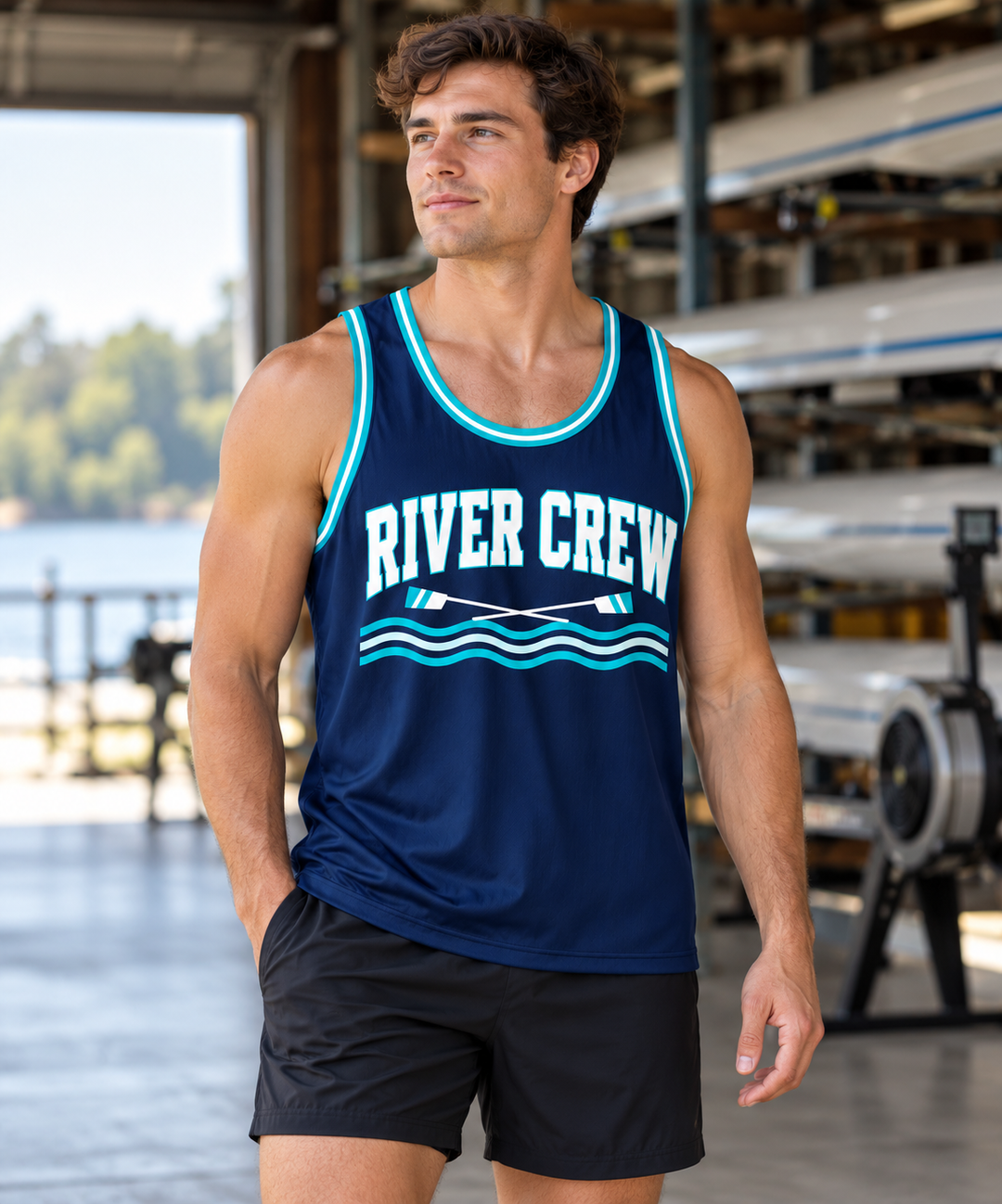 Rowing Training Tank - lifestyle