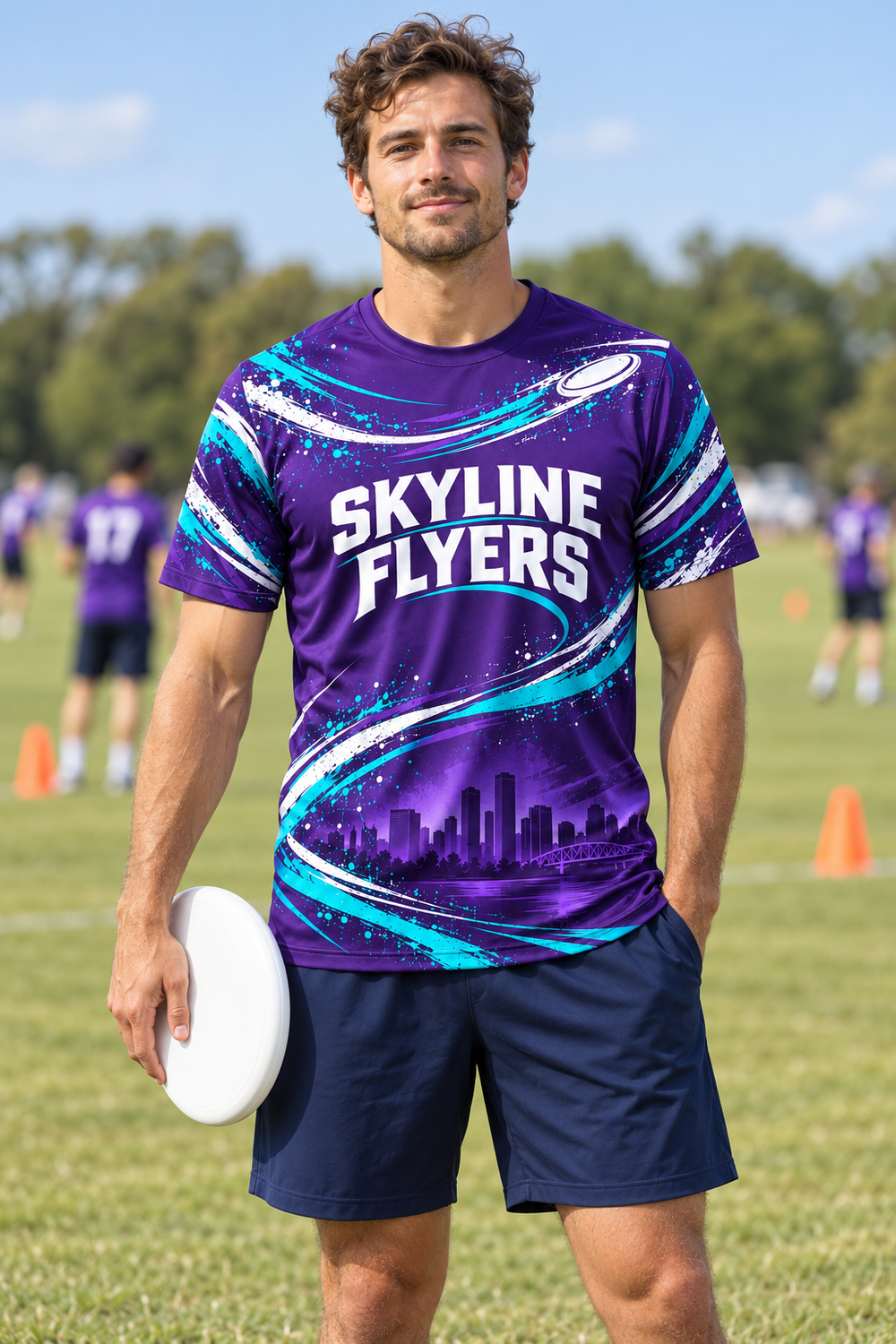 Ultimate & Disc Golf Jersey - Ultimate lifestyle front