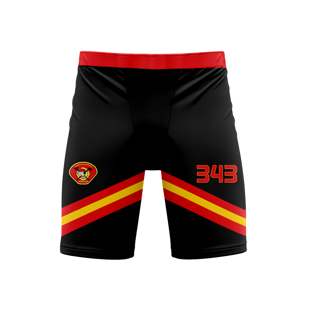 Custom Sublimated Elastic Waist Hockey Pant Shell by UBX Inc.
