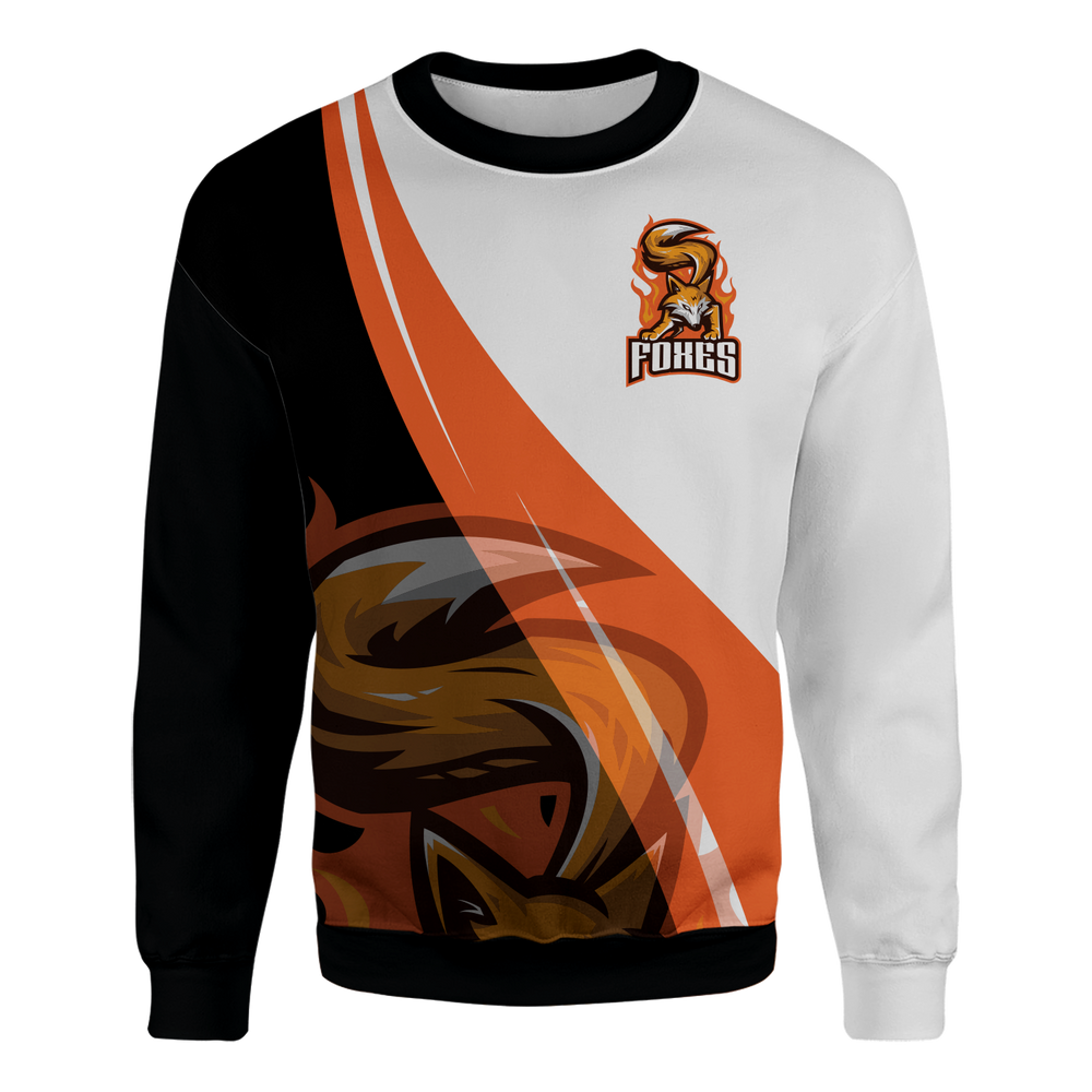 Custom Sublimated Unisex 12oz Fleece Sweater by UBX Inc.