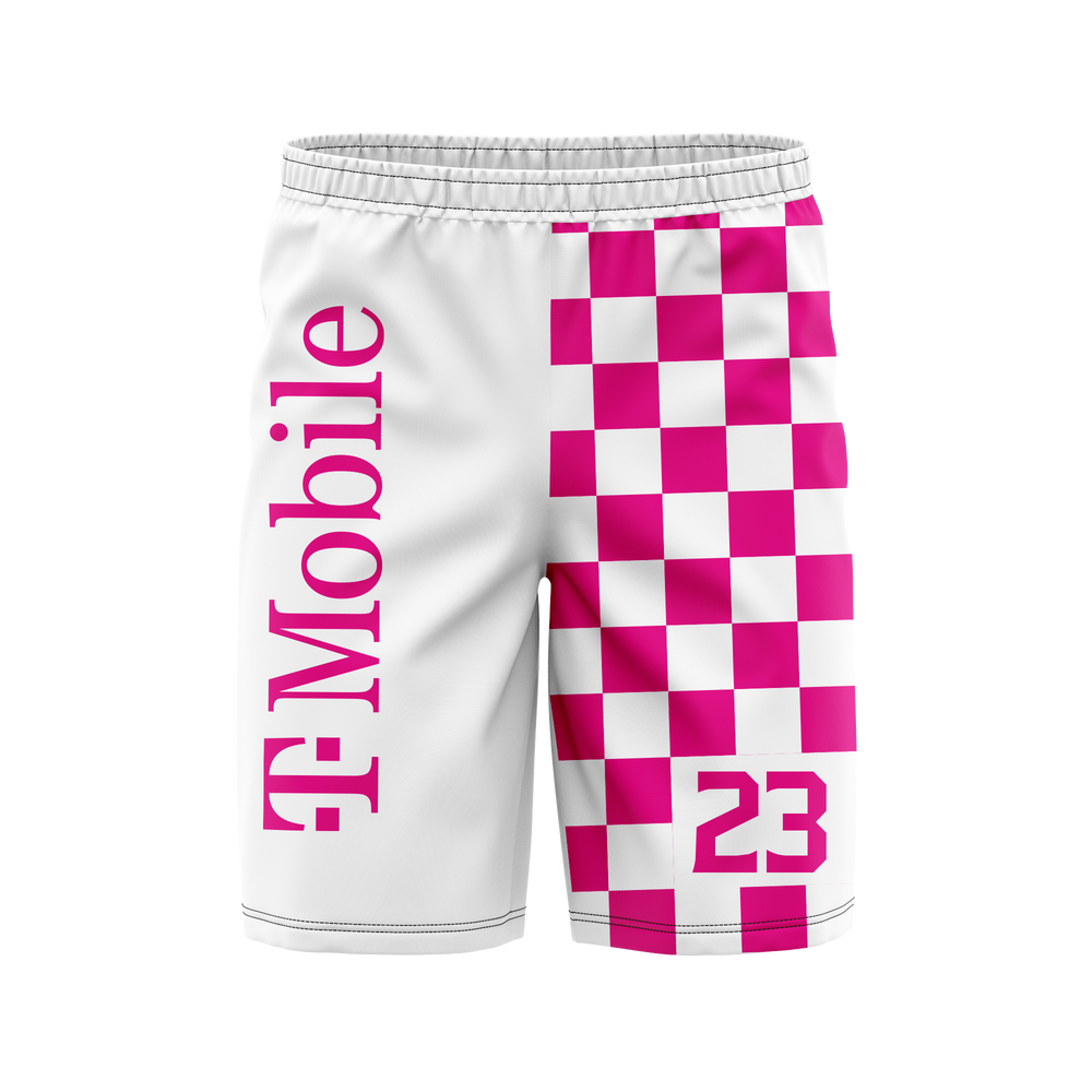 Custom Sublimated Volleyball Mesh Shorts by UBX Inc.