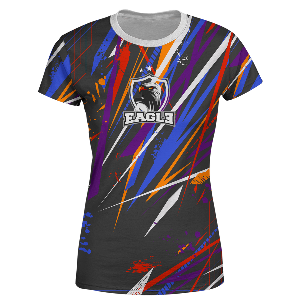 Custom Sublimated Women's T-Shirt by UBX Inc.