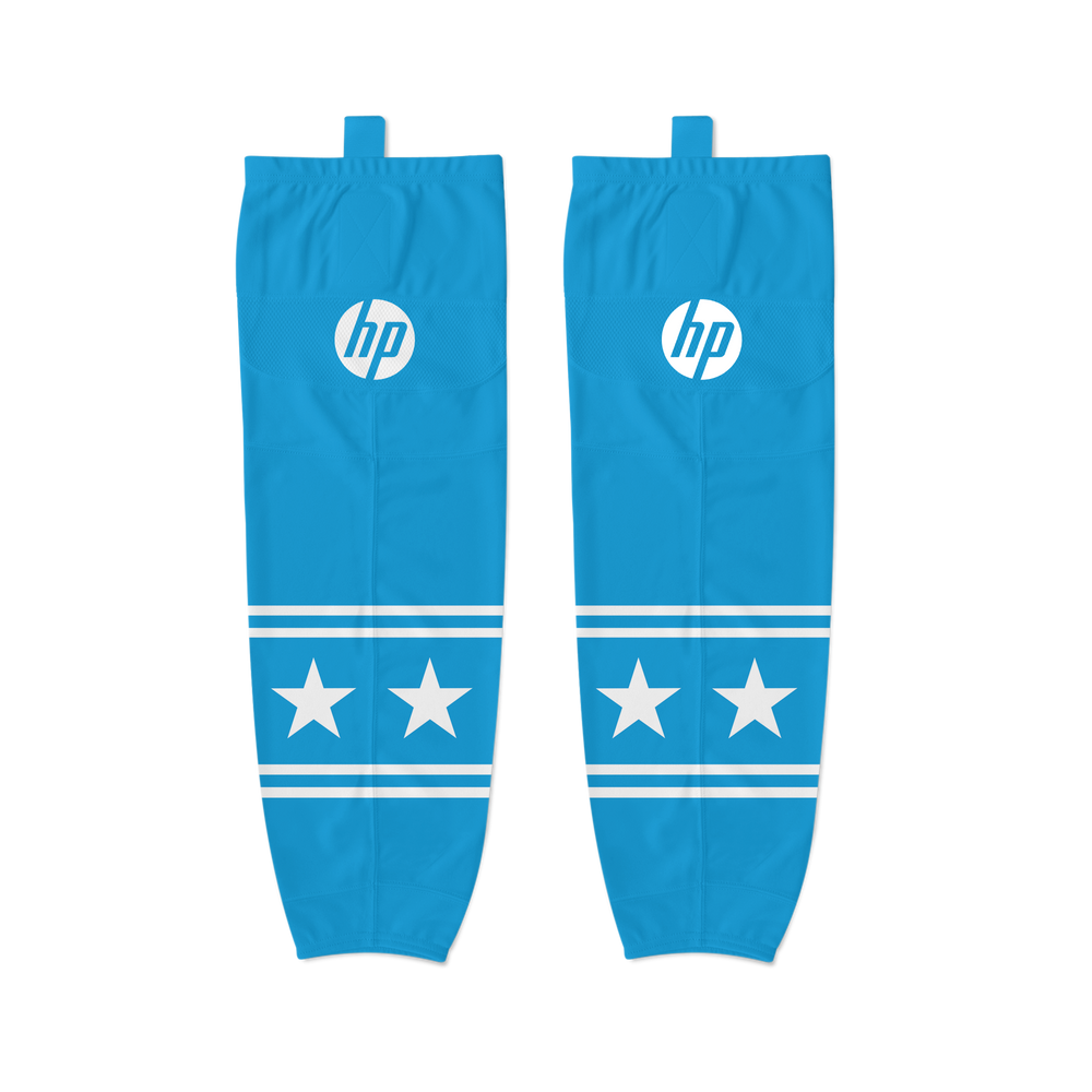 Custom Sublimated Hockey One Piece Sock by UBX Inc.
