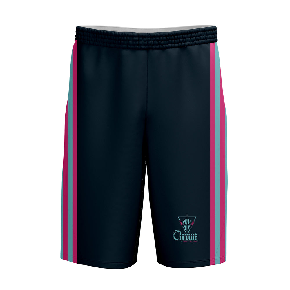 Custom Sublimated Lacrosse Mesh Shorts by UBX Inc.