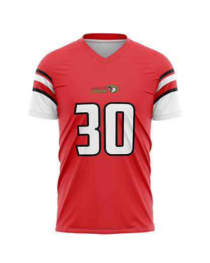Custom Sublimated Football Traditional Fan Jersey by UBX Inc.